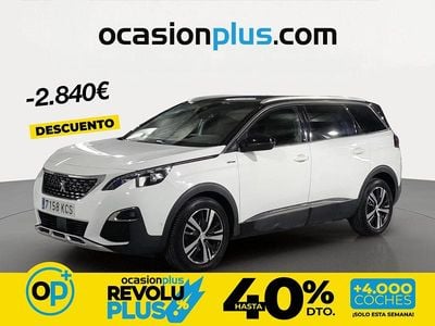 Usado Peugeot 5008 GT-line 120 CV (88 kW) 2017 Blanco SUV