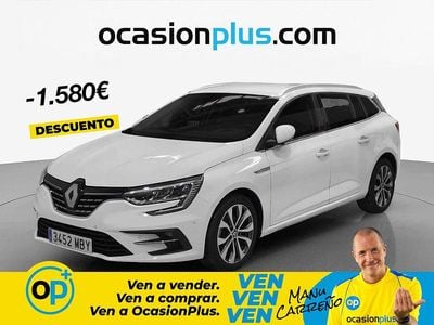 Usado Renault Mégane GrandTour Techno 140 CV (102 kW) 2022 Blanco Familiar
