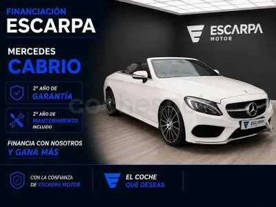 Käytetty Mercedes C250 204 HP (150 kW) 2016 Valkoinen Avoauto