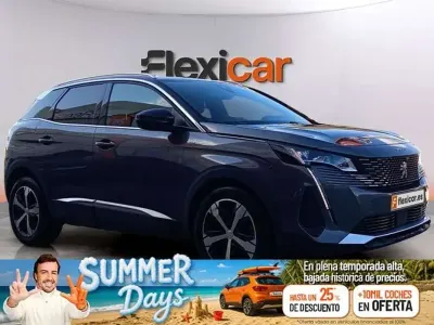 Usado Peugeot 3008 GT 131 CV (96 kW) 2021 Verde SUV