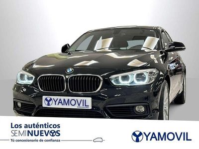 Usado BMW 118 Advantage 150 CV (110 kW) 2016 Negro Utilitario