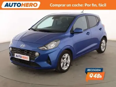 Usado Hyundai i10 67 CV (49 kW) 2020 Azul Utilitario