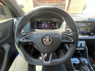 Usado Skoda Karoq SportLine 150 CV (110 kW) 2019 Rojo SUV