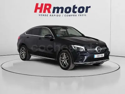 Usado Mercedes GLC350 320 CV (235 kW) 2018 Azul SUV