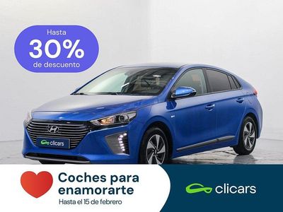 Usado Hyundai Ioniq 141 CV (103 kW) 2017 Azul Utilitario