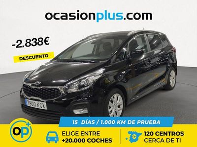 Negro Usado 2017 Kia Carens Monovolumen | 10.650 € (Buen precio)