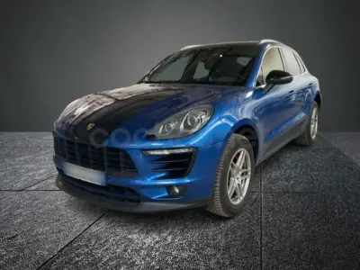 Usado Porsche Macan S Diesel 258 CV (189 kW) 2017 Azul SUV