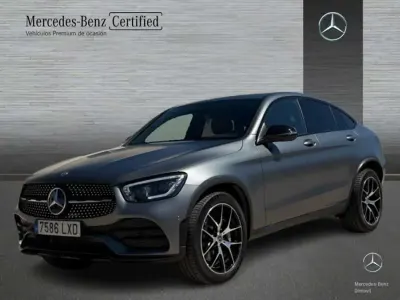 Usado Mercedes GLC300 AMG line 258 CV (189 kW) 2022 Gris SUV