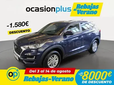 Usado Hyundai Tucson 131 CV (96 kW) 2019 Azul SUV
