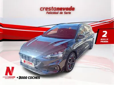 Usado Ford Focus ST-Line 120 CV (88 kW) 2020 Azul Berlina