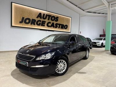 Usado Peugeot 308 SW Business-Line 120 CV (88 kW) 2015 Azul Familiar