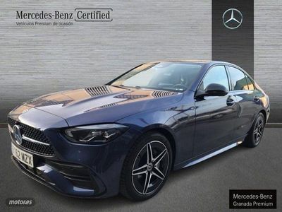 Azul sodalita Usado 2025 Mercedes C220 AMG line Berlina | 48.900 € (Precio justo)
