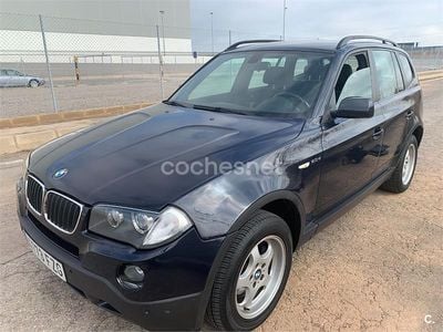 Usado BMW X3 150 CV (110 kW) 2008 Negro SUV