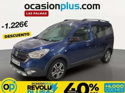Usado Dacia Dokker 90 CV (66 kW) 2019 Azul Monovolumen