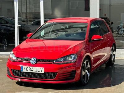 Usado VW Golf VII GTI 220 CV (161 kW) 2015 Rojo Berlina