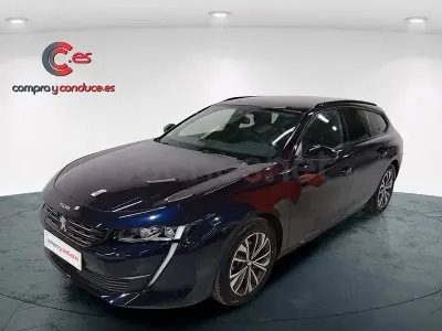 Usado Peugeot 508 Allure 130 CV (95 kW) 2022 Azul Berlina