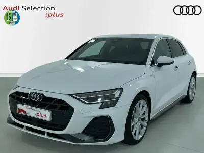 Usado Audi A3 S-Line 150 CV (110 kW) 2025 Blanco Berlina