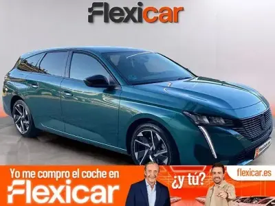 Usado Peugeot 308 SW Allure 130 CV (95 kW) 2022 Verde Familiar
