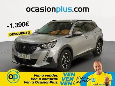 Usado Peugeot 2008 Allure 130 CV (95 kW) 2021 Gris SUV