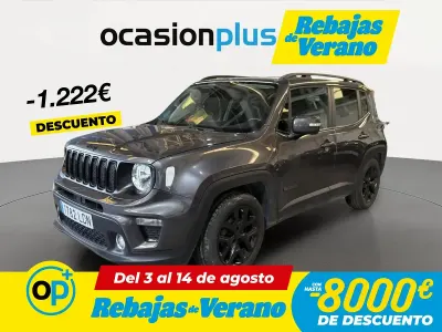 Usado Jeep Renegade Night Eagle 120 CV (88 kW) 2019 Gris SUV