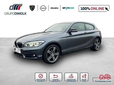 Usado BMW 116 Sport Line 116 HP (85 kW) 2019 Cinzento Citadino