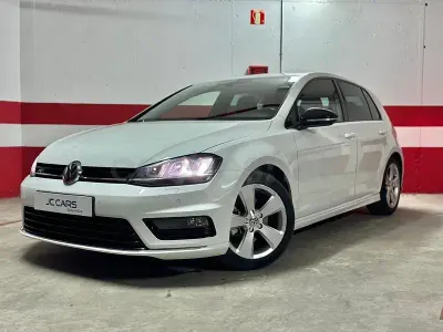 Usado VW Golf VII Sportline 150 CV (110 kW) 2017 Blanco Berlina