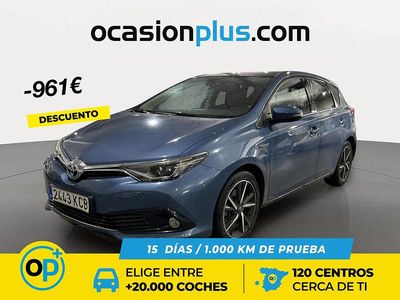 Azul Usado 2017 Toyota Auris Hybrid Berlina | 12.980 € (Precio justo)