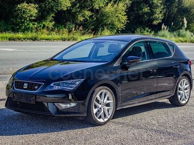 Używany Seat Leon FR 184 KM (135 kW) 2016 Czarny Sedan/Limuzyna