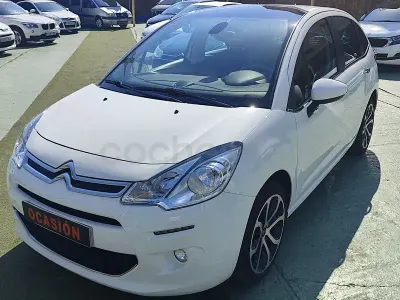 Usado Citroën C3 Exclusive 110 CV (80 kW) 2015 Blanco Berlina
