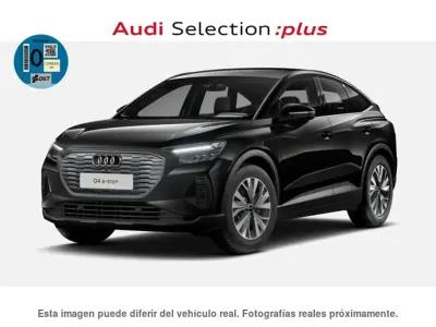 Usado Audi Q4 Sportback e-tron Advanced 210 kW (286 CV) 2025 Negro SUV