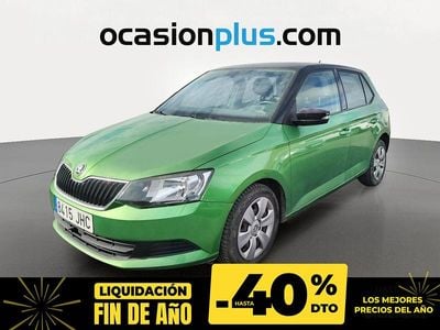 Verde Usado 2015 Skoda Fabia Ambition Utilitario | 7083 € (Buen precio)