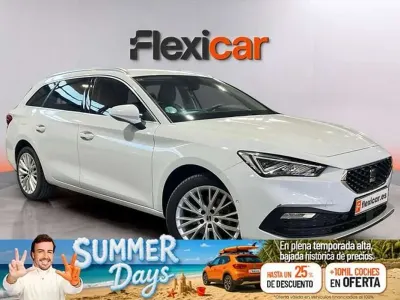 Usado Seat Leon ST XCELLENCE 131 CV (96 kW) 2021 Blanco Familiar