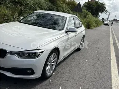 Usado BMW 320 Efficient Dynamics 163 CV (119 kW) 2016 Blanco Berlina