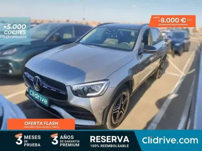 Usado Mercedes GLC300 321 CV (236 kW) 2020 Gris SUV