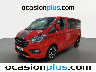 Usado Ford Transit Custom Sport 170 CV (125 kW) 2019 Rojo Familiar