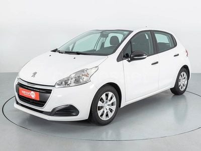 Usado Peugeot 208 Access 75 CV (55 kW) 2018 Blanco Utilitario