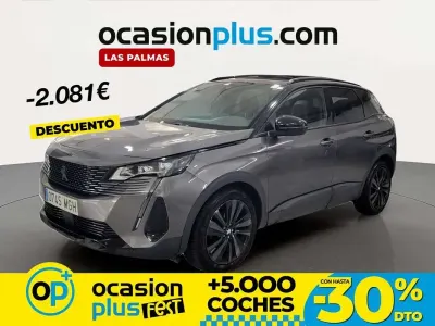 Usado Peugeot 3008 GT 131 CV (96 kW) 2023 Gris SUV
