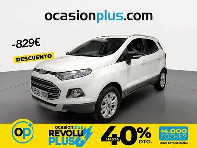 Usado Ford Ecosport Titanium 95 CV (69 kW) 2017 Blanco SUV