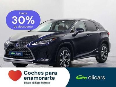 Usado Lexus RX450h Executive Line 313 CV (230 kW) 2021 Azul SUV