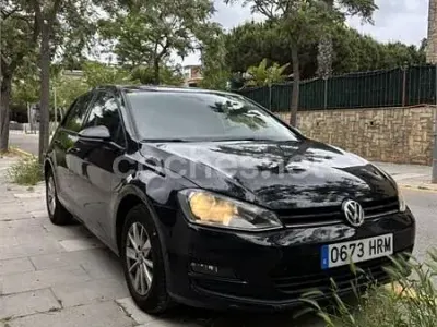 Usado VW Golf VII 105 CV (77 kW) 2013 Negro Berlina
