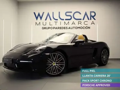 Usado Porsche 718 349 CV (256 kW) 2017 Negro Descapotable