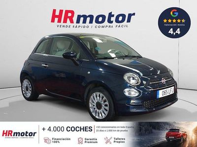 Usado Fiat 500 Lounge 69 CV (50 kW) 2020 Azul Utilitario