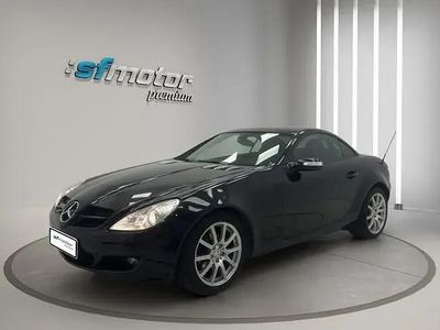 Usado Mercedes SLK200 163 CV (119 kW) 2004 Negro Descapotable