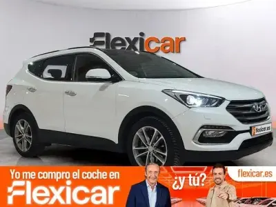 Usado Hyundai Santa Fe Style 200 CV (147 kW) 2016 Blanco SUV