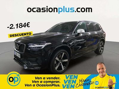 Käytetty Volvo XC90 R-Design 235 HP (172 kW) 2016 Musta Katumaasturi