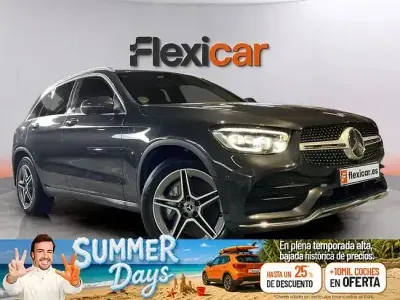 Usado Mercedes GLC220 194 CV (142 kW) 2020 Negro SUV