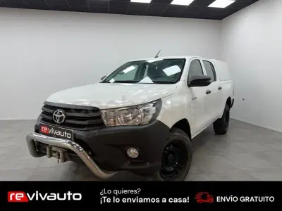 Usado Toyota HiLux 150 CV (110 kW) 2020 Blanco Pickup/Camioneta