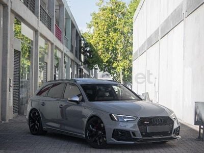 Usado Audi RS4 450 CV (330 kW) 2018 Gris / plata Familiar