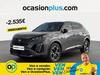 Usado Peugeot 2008 GT 130 CV (95 kW) 2024 Gris SUV