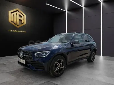 Usado Mercedes GLC300 258 CV (189 kW) 2022 Azul SUV